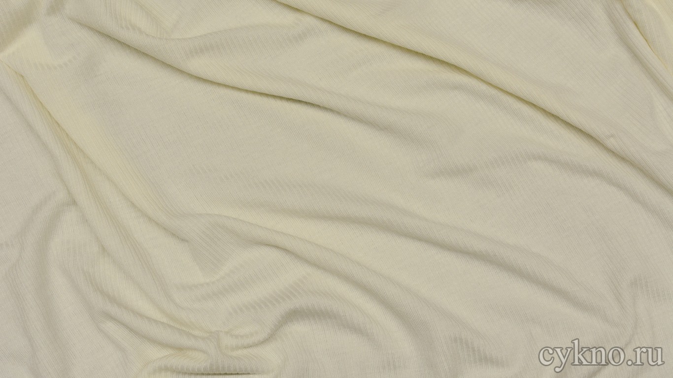 Трикотаж хлопковый айвори